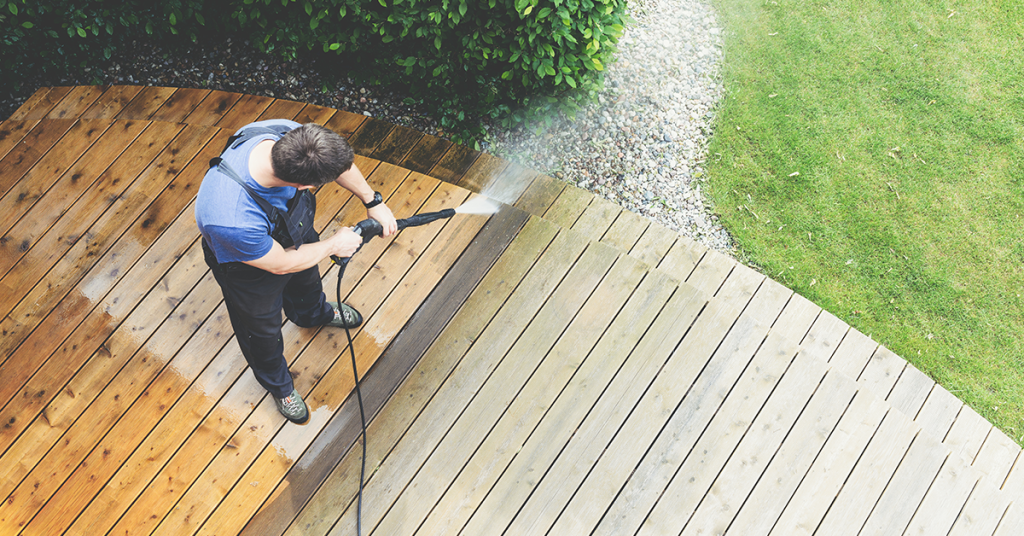 roof washing service 