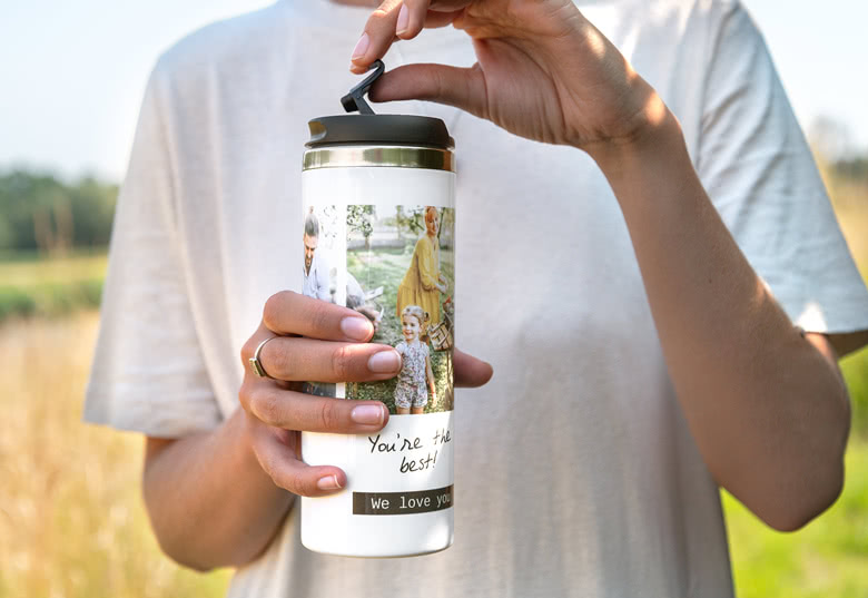 personalised thermal flask